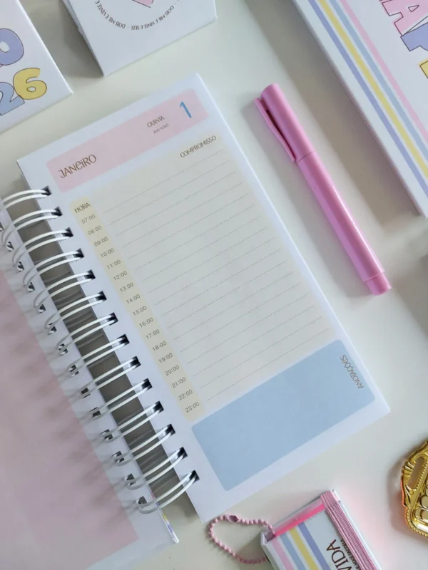 Arquivo Digital AGENDA E PLANNERS COLLORS 1 - 2026 - Imagem 4