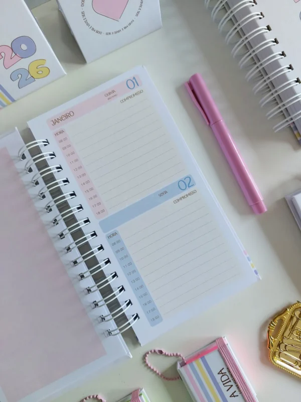 Arquivo Digital AGENDA E PLANNERS COLLORS 1 - 2026 - Imagem 5