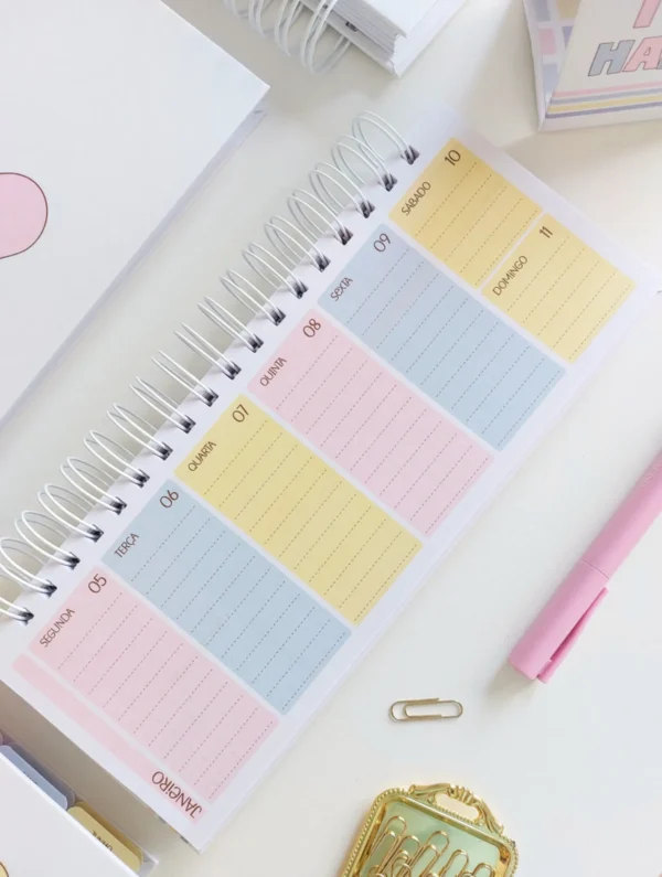 Arquivo Digital AGENDA E PLANNERS COLLORS 1 - 2026 - Imagem 6