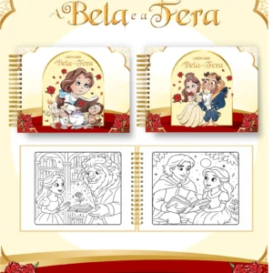 Arquivo Digital LIVRO DE COLORIR A BELA E A FERA 01
