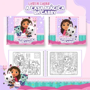 Arquivo Digital LIVRO DE COLORIR A CASA MÁGICA DA GABBY 01