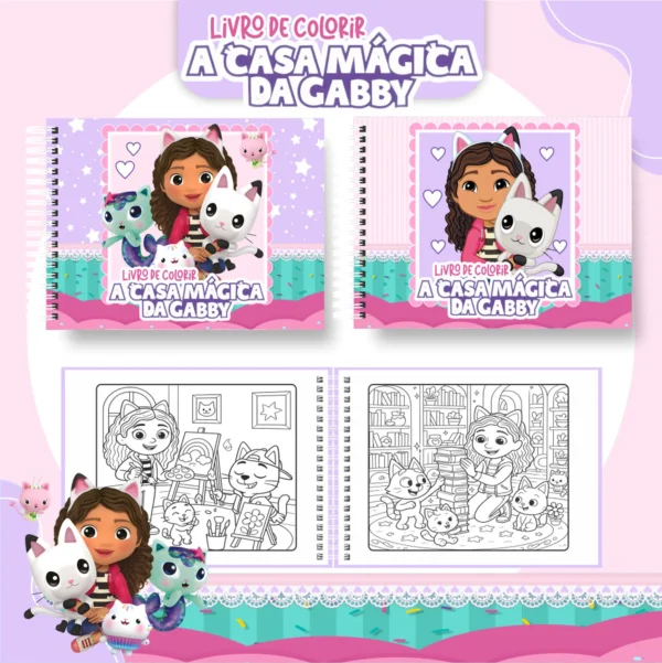 Arquivo Digital LIVRO DE COLORIR A CASA MÁGICA DA GABBY 01