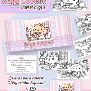 Arquivo Digital LIVRO DE COLORIR CAPIVARA 01