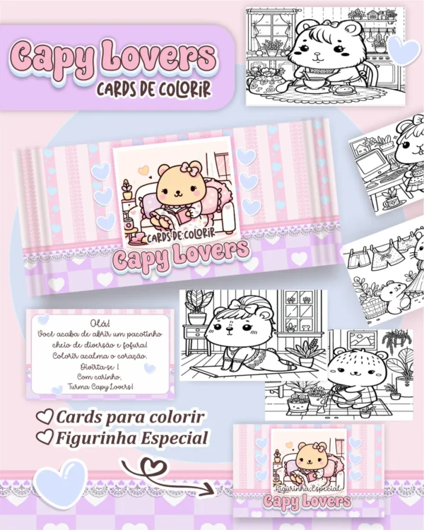 Arquivo Digital LIVRO DE COLORIR CAPIVARA 01