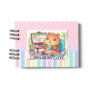 Arquivo Digital LIVRO DE COLORIR CAPIVARA 05