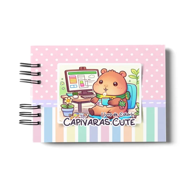 Arquivo Digital LIVRO DE COLORIR CAPIVARA 05