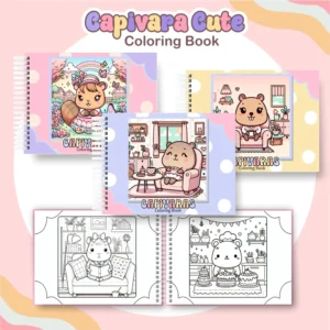 Arquivo Digital LIVRO DE COLORIR CAPIVARA 06