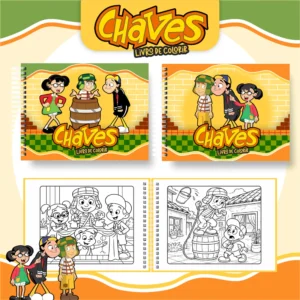 Arquivo Digital LIVRO DE COLORIR CHAVES 01