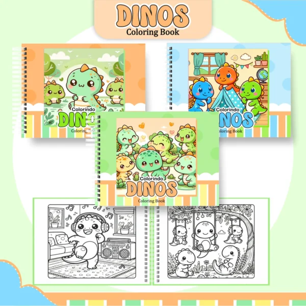 Arquivo Digital LIVRO DE COLORIR DINO 01