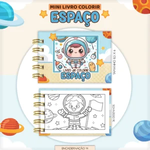 Arquivo Digital LIVRO DE COLORIR ESPAÇO 01