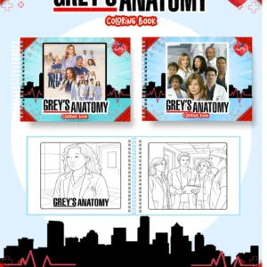 Arquivo Digital LIVRO DE COLORIR GREYS ANATOMY 01