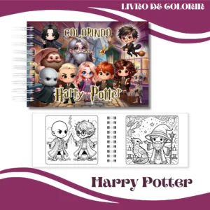 Arquivo Digital LIVRO DE COLORIR HARRY POTTER 01
