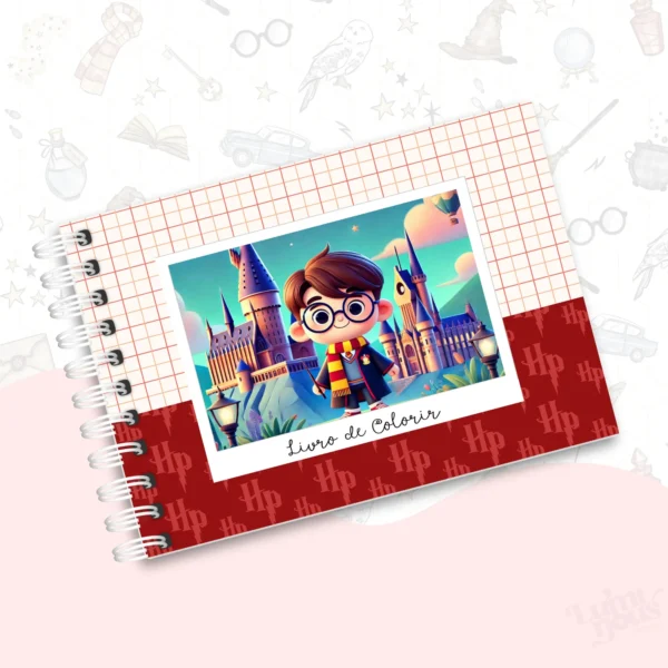 Arquivo Digital LIVRO DE COLORIR HARRY POTTER 03