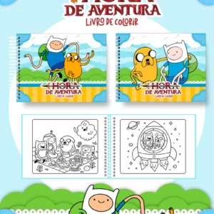 Arquivo Digital LIVRO DE COLORIR HORA DA AVENTURA 01