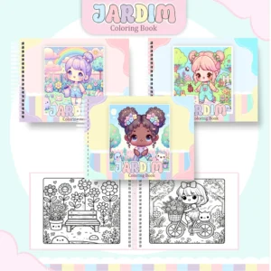 Arquivo Digital LIVRO DE COLORIR JARDIM 01
