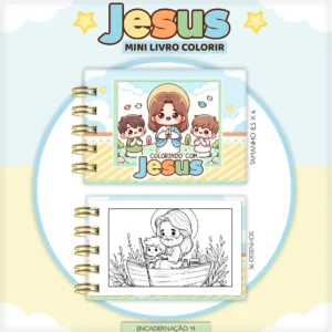 Arquivo Digital LIVRO DE COLORIR JESUS 04