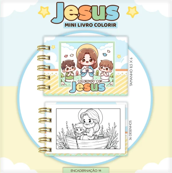 Arquivo Digital LIVRO DE COLORIR JESUS 04