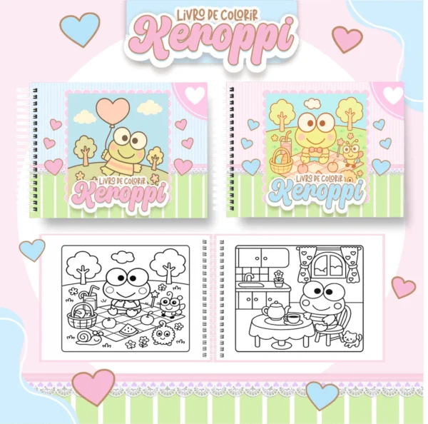 Arquivo Digital LIVRO DE COLORIR KEROPPI 01