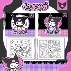 Arquivo Digital LIVRO DE COLORIR KUROMI 01