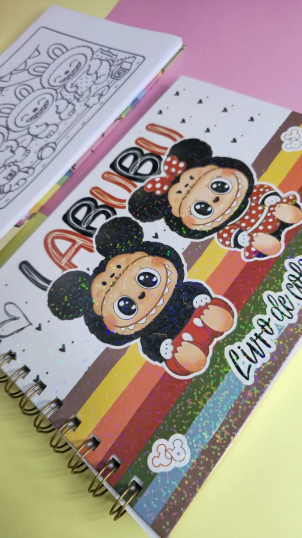 Arquivo Digital LIVRO DE COLORIR LABUBU 01