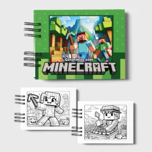 Arquivo Digital LIVRO DE COLORIR MINECRAFT 01