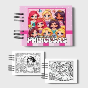 Arquivo Digital LIVRO DE COLORIR PRINCESAS 02