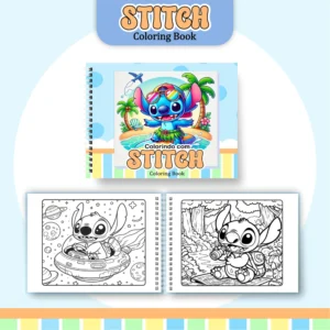 Arquivo Digital LIVRO DE COLORIR STITCH 02