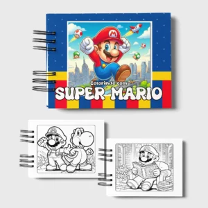 Arquivo Digital LIVRO DE COLORIR SUPER MARIO 01