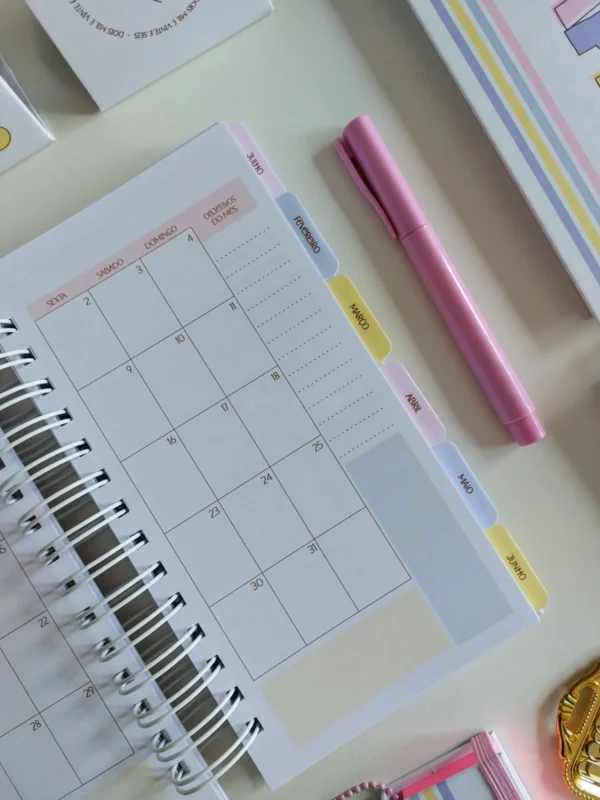 Arquivo Digital AGENDA E PLANNERS COLLORS 1 - 2026 - Imagem 14