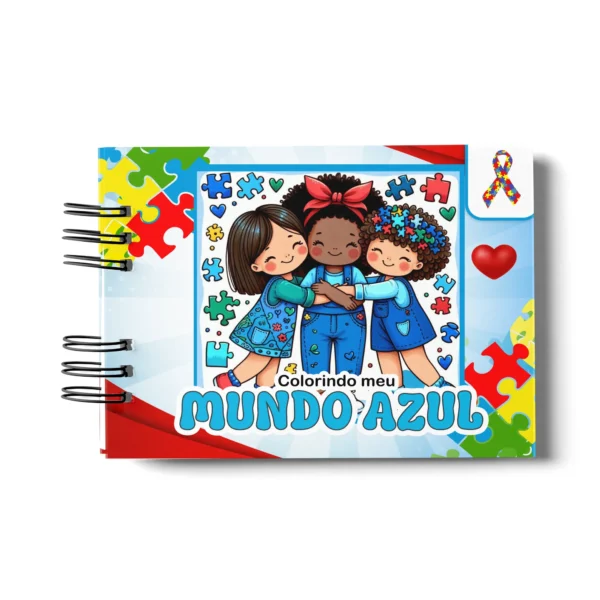 Arquivo Digital LIVRO DE COLORIR AUTISMO 01 - Imagem 2