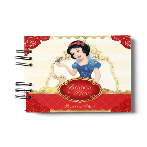 Arquivo Digital LIVRO DE COLORIR BRANCA DE NEVE 02 - Imagem 2