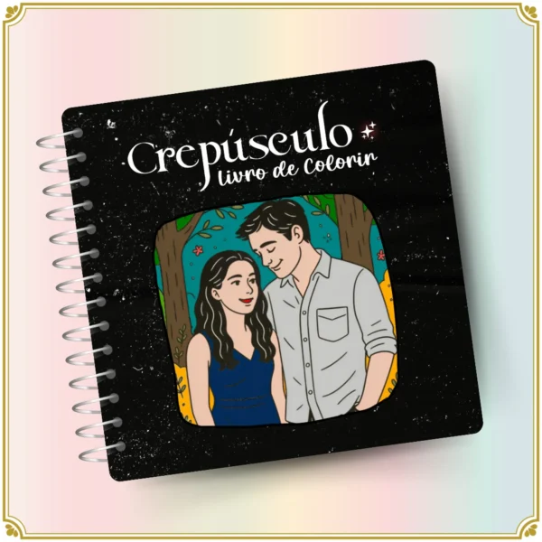 Arquivo Digital LIVRO DE COLORIR CREPÚSCULO 02 - Imagem 2