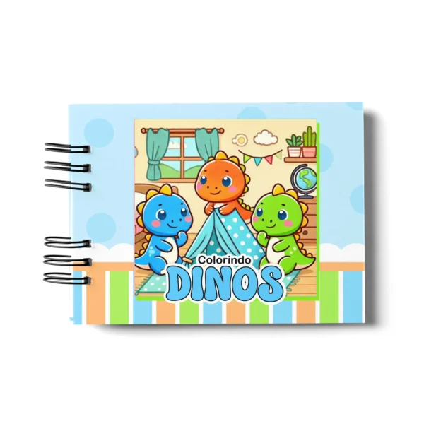 Arquivo Digital LIVRO DE COLORIR DINO 01 - Imagem 2
