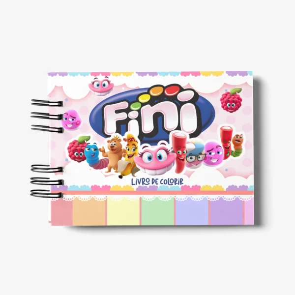 Arquivo Digital LIVRO DE COLORIR FINI 01 - Imagem 2