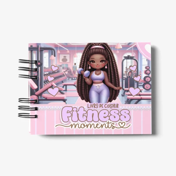 Arquivo Digital LIVRO DE COLORIR FITNESS 01 - Imagem 2