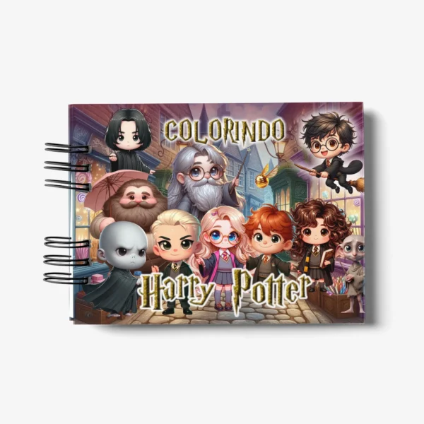 Arquivo Digital LIVRO DE COLORIR HARRY POTTER 01 - Imagem 2