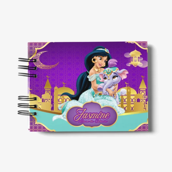 Arquivo Digital LIVRO DE COLORIR JASMINE 01 - Imagem 2