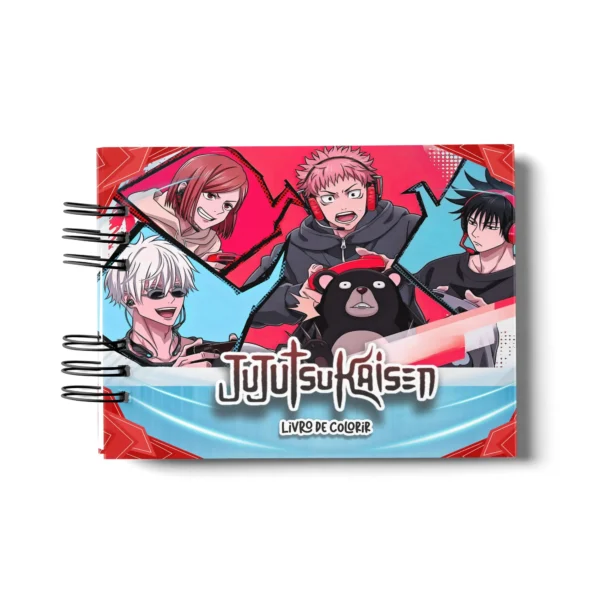 Arquivo Digital LIVRO DE COLORIR JUJUTSU 01 - Imagem 2