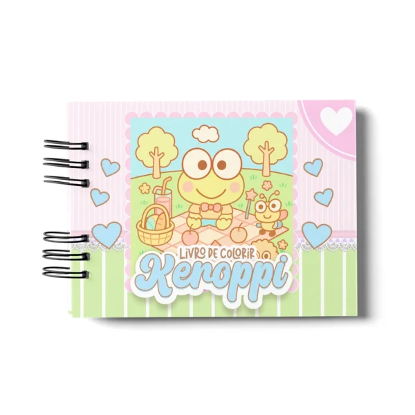 Arquivo Digital LIVRO DE COLORIR KEROPPI 01 - Imagem 2