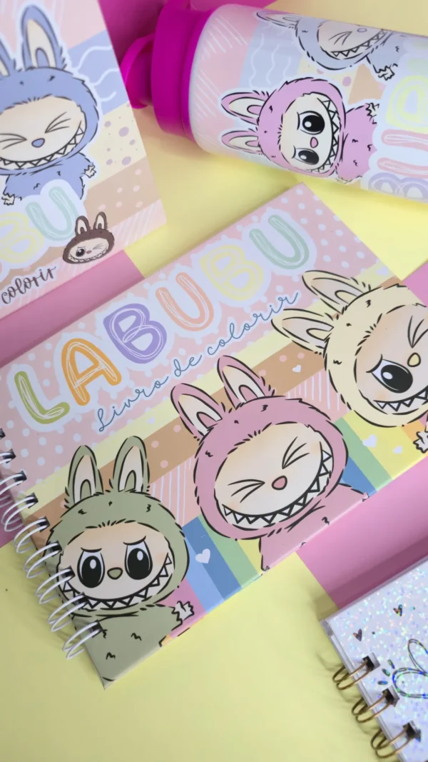 Arquivo Digital LIVRO DE COLORIR LABUBU 01 - Imagem 2