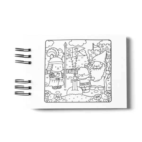 Arquivo Digital LIVRO DE COLORIR MOMENTOS DA MITOLOGIA 01 - Imagem 2