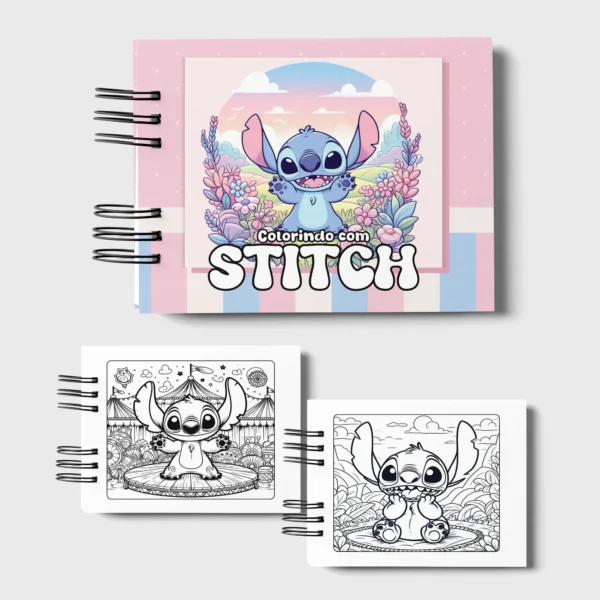 Arquivo Digital LIVRO DE COLORIR STITCH 01 - Imagem 2