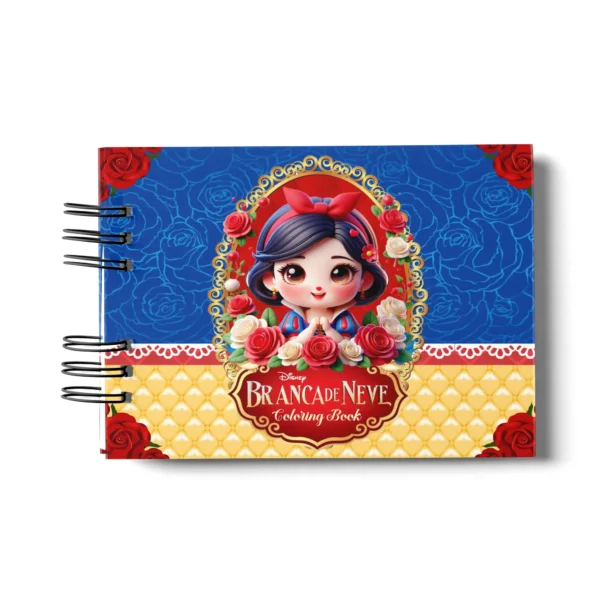 Arquivo Digital LIVRO DE COLORIR BRANCA DE NEVE 01 - Imagem 3