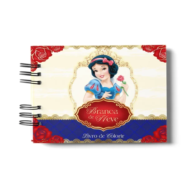 Arquivo Digital LIVRO DE COLORIR BRANCA DE NEVE 02 - Imagem 3