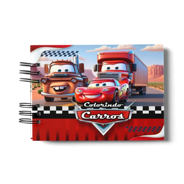 Arquivo Digital LIVRO DE COLORIR CARROS DISNEY 01 - Imagem 3