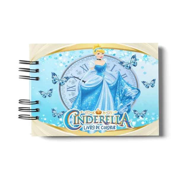Arquivo Digital LIVRO DE COLORIR CINDERELA 01 - Imagem 3