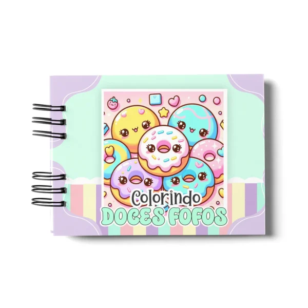 Arquivo Digital LIVRO DE COLORIR CONFEITAREIA 01 - Imagem 3