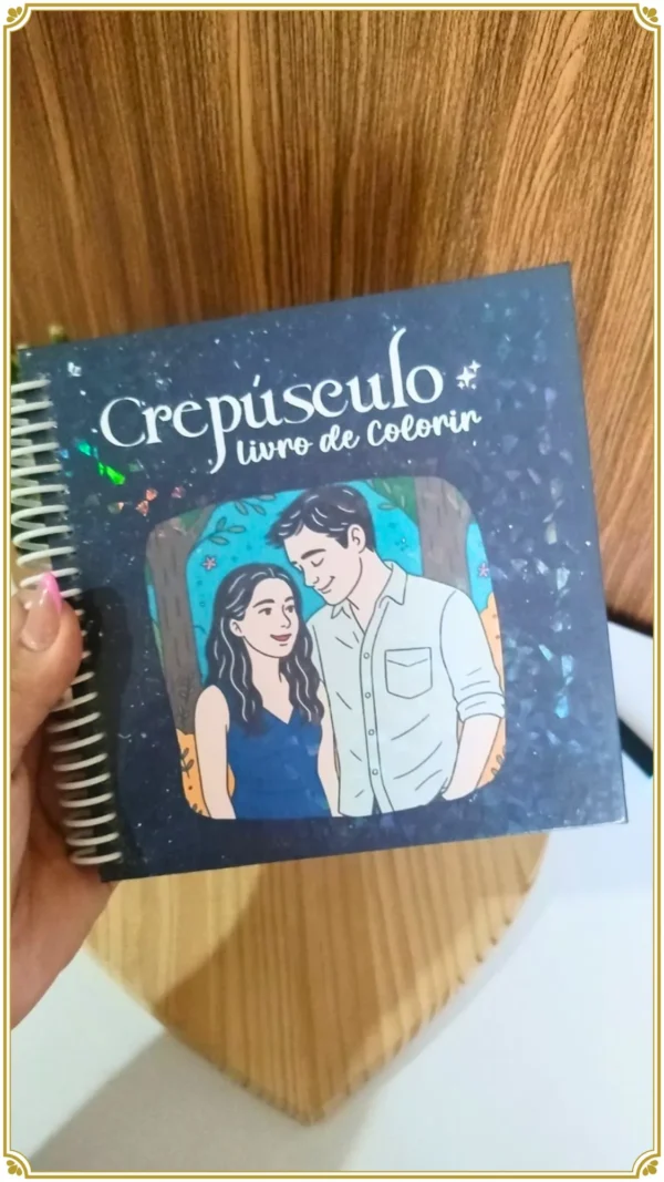 Arquivo Digital LIVRO DE COLORIR CREPÚSCULO 02 - Imagem 3