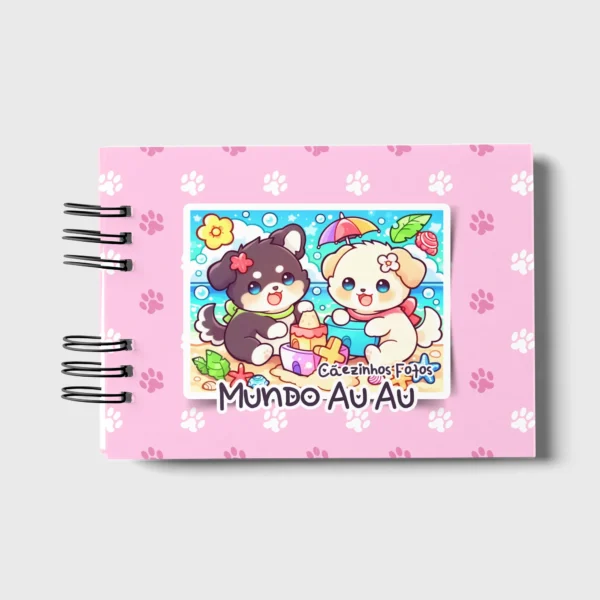 Arquivo Digital LIVRO DE COLORIR CÃOZINHO AU AU 01 - Imagem 3