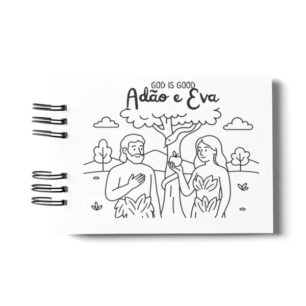 Arquivo Digital LIVRO DE COLORIR DEUS É BOM 01 - Imagem 3